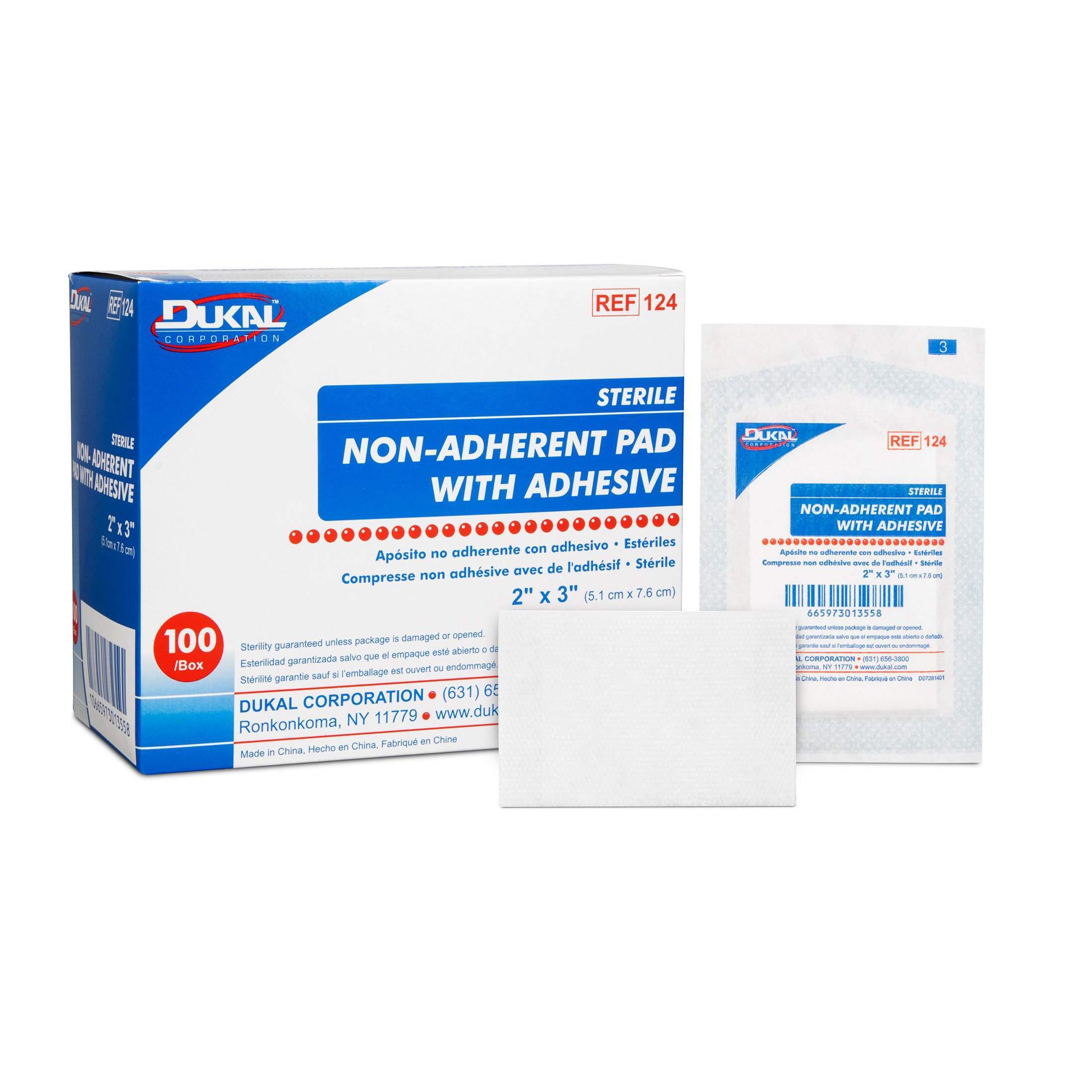 Dukal Non-Adherent Pads with Adhesive 2