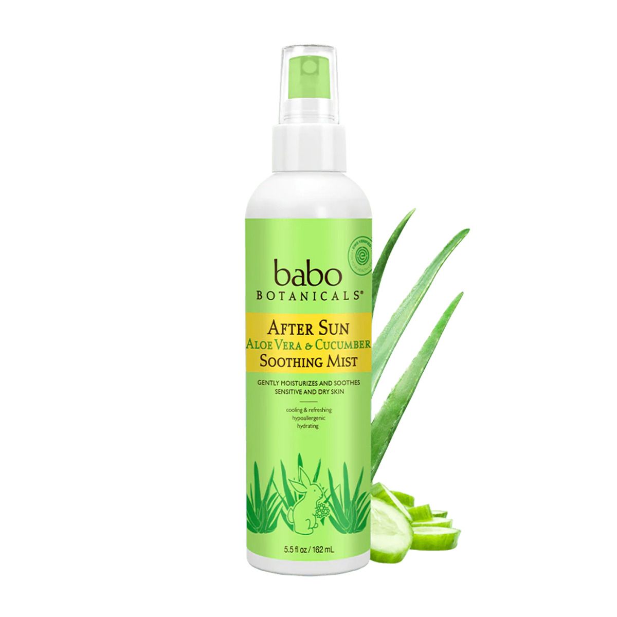 Babo Botanicals After Sun Aloe Vera & Cucumber Soothing Mist