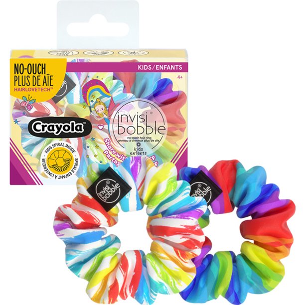 Invisibobble SPRUNCHIE MultiPack 2pc Crayola Hanging Pack