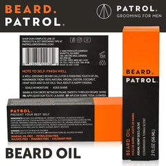 Patrol Grooming Beard Patrol Oil 2 oz-Patrol Grooming-Brand_Patrol Grooming,Collection_Bath and Body,Collection_Skincare,Hair_Hair Oil,Hair_Men,PATROL_Oils and Balms,Skincare_Men,Skincare_Moisturizers