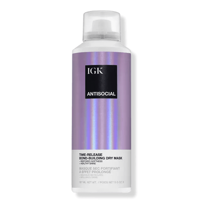 IGK Antisocial Overnight Bond-Building Dry Hair Mask