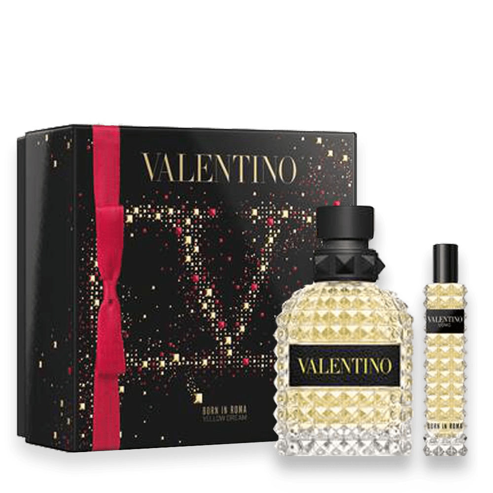 Valentino Uomo Born in Roma Yellow Dream 1.7 oz. Fragrance Gift Set