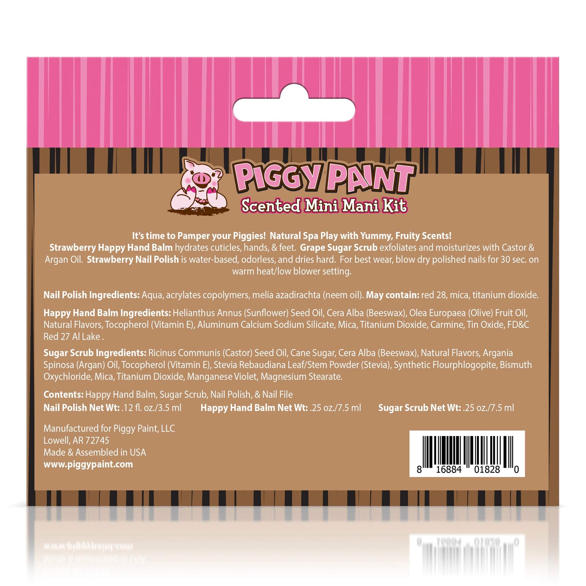 Piggy Paint Mini Mani Kit-Piggy Paint-Brand_Piggy Paint,Collection_Gifts,Collection_Nails,Gifts and Sets,Gifts_Under 25,Nail_Polish,Piggy Paint_Gift Set's,Piggy Paint_Polish's,Piggy Paint_Scented Polish's