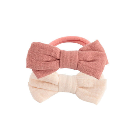 Bachca 2 Cotton Gauze Bow Elastics