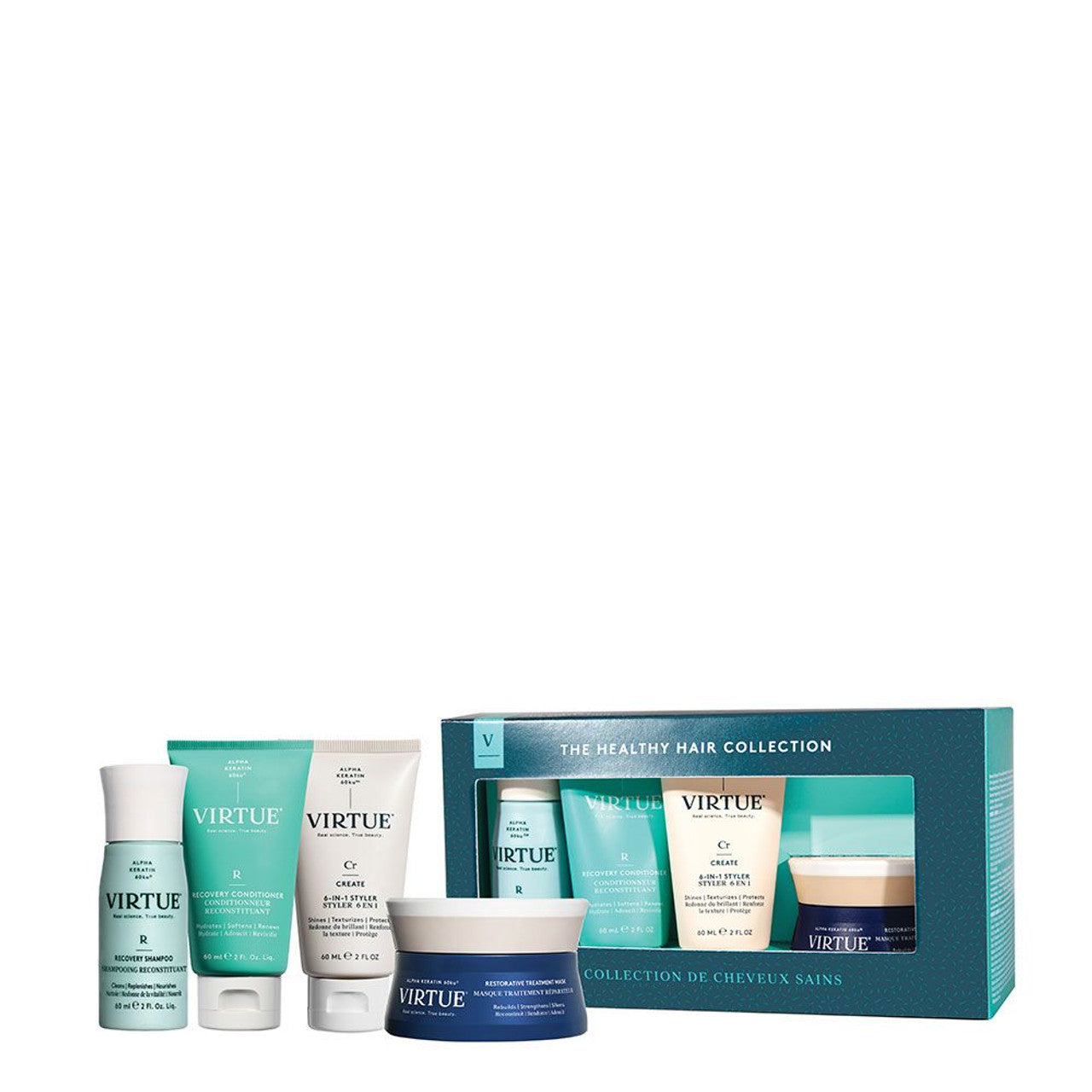 Virtue The Healthy Hair Collection Kit Recovery