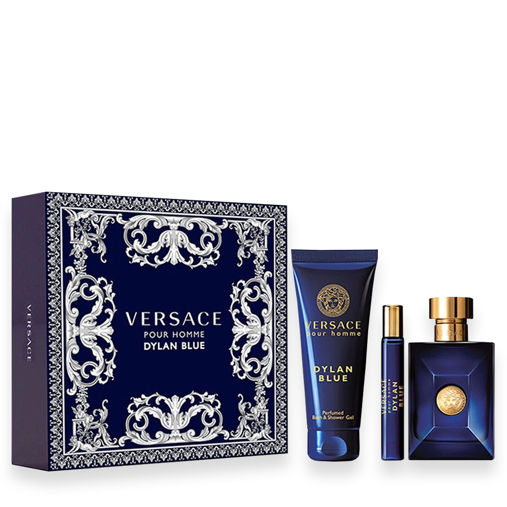 Versace Pour Homme Dylan Blue 3.4 oz. Gift Set