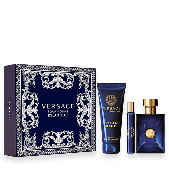 Versace Pour Homme Dylan Blue 3.4 oz. Gift Set