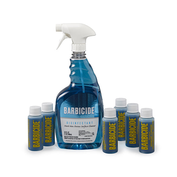 Barbicide Bullets 2oz, 6 pack with Spray Bottle