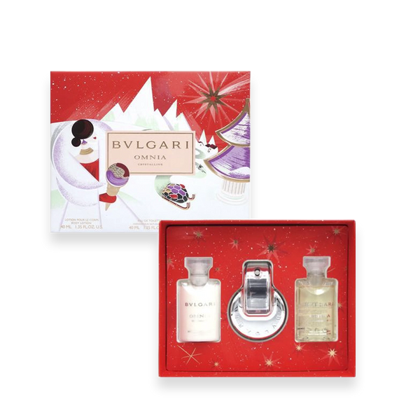 BVLGARI Omnia Crystalline 1.35 oz. Gift Set