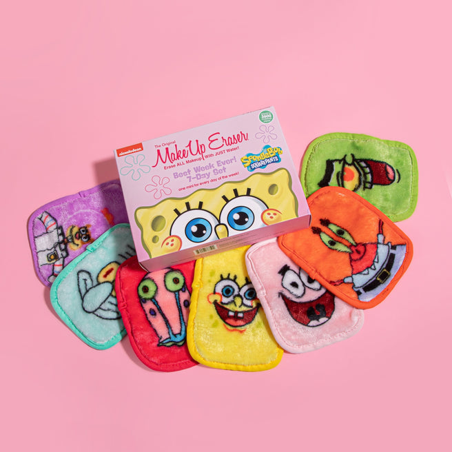 The Original Makeup Eraser SpongeBob 7-Day Set