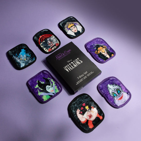 The Original Makeup Eraser Disney Villains 7-Day Set