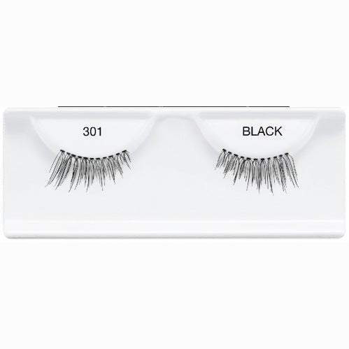 Ardell 301 Black Accent Lashes-Ardell-ARD_Natural,Brand_Ardell,Collection_Makeup,Makeup_Eye,Makeup_Faux Lashes