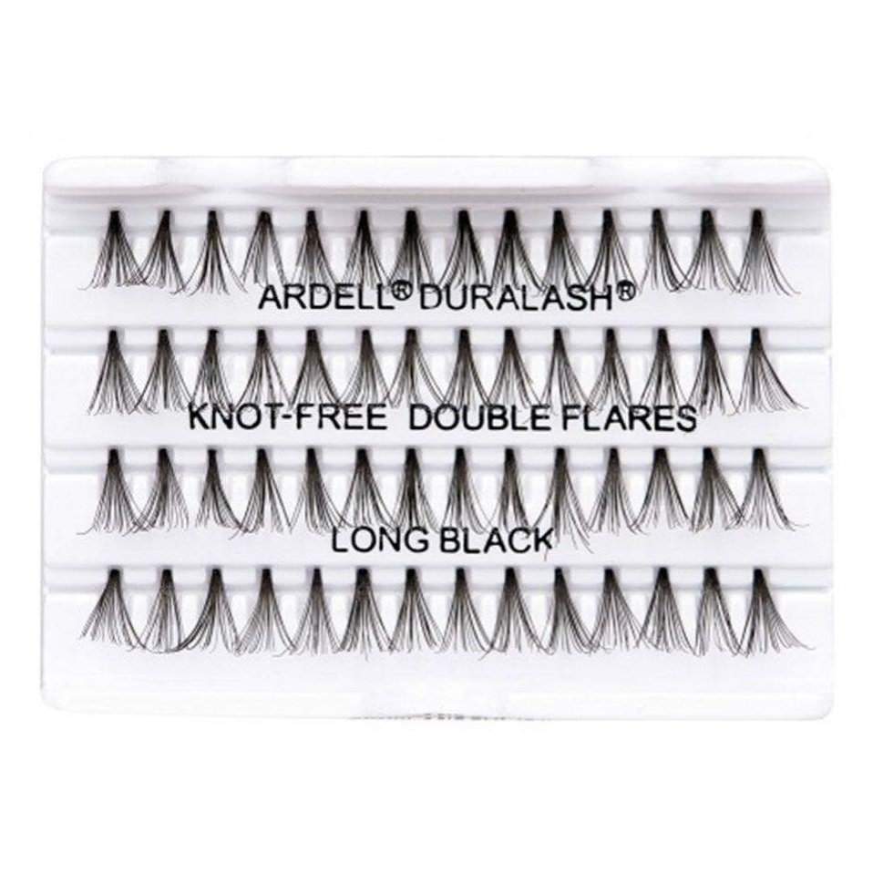 Ardell Double Individuals Long Black Knot-Free  61496-Ardell-ARD_Individual Tabs,Brand_Ardell,Collection_Makeup,Makeup_Eye,Makeup_Faux Lashes