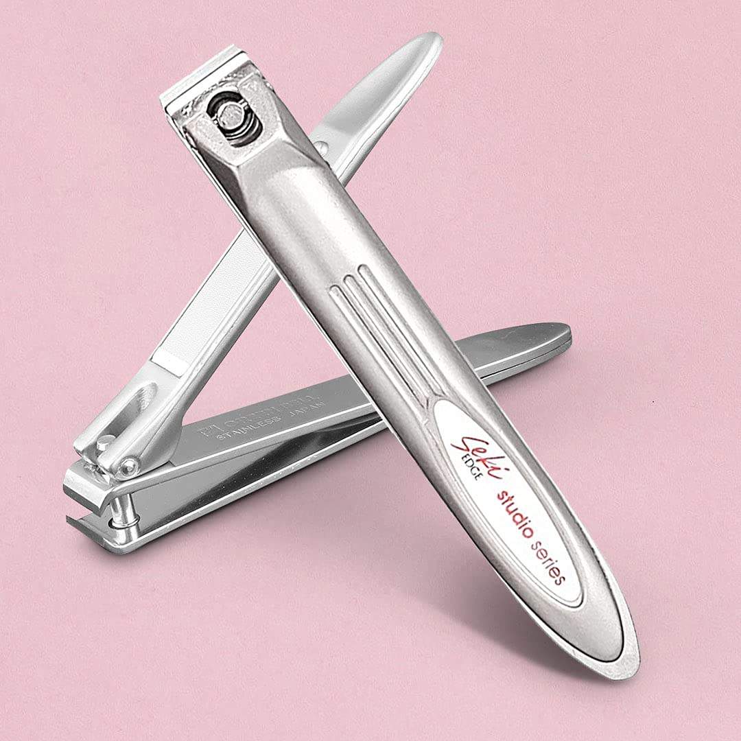 Seki Edge Satin Straight Clipper SS-108-Seki Edge-Brand_Seki,Collection_Nails,Nail_Tools,Seki_ Fingernail Clipper's,Seki_ Stainless Steel