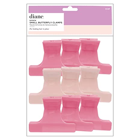 Diane Butterfly Clamps Assorted- 9Pk