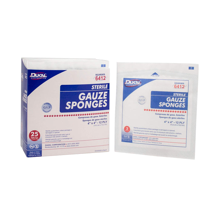 Dukal Gauze Sponge - Sterile, 4