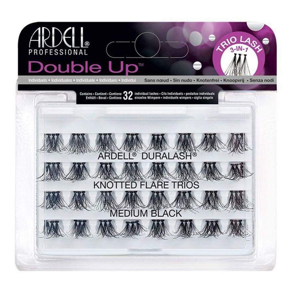 Ardell Double Trio Individuals Medium Black  66494-Ardell-ARD_Individual Tabs,Brand_Ardell,Collection_Makeup,Makeup_Eye,Makeup_Faux Lashes