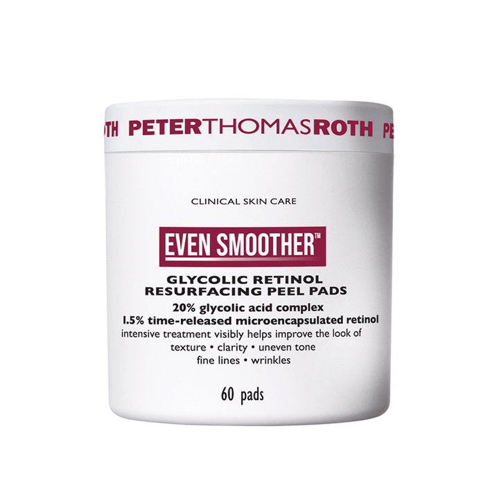 Peter Thomas Roth Even Smoother Glycolic Retinol Resurfacing Peel Pads