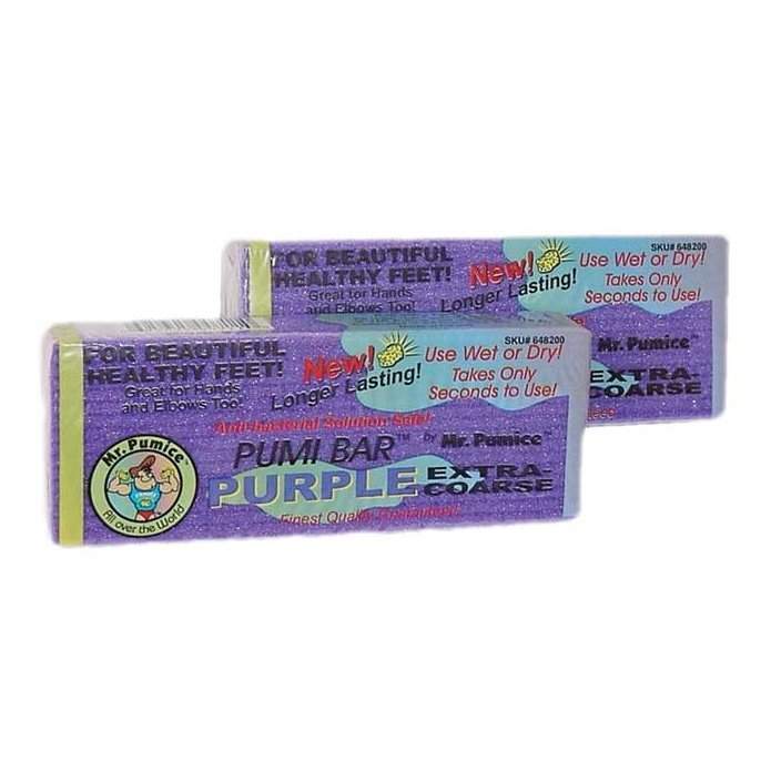 Mr. Pumice PURPLE PUMI BAR Single Bar for Feet-Mr Pumice-BB_Bath and Shower,Brand_Mr. Pumice,Collection_Bath and Body