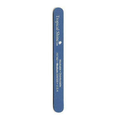 Tropical Shine Nail File Blue File 220/320 (Medium/ Fine) 7 1/2 in x 3/4 in Large Size (707302)-Tropical Shine-Brand_Tropical Shine,Collection_Nails,Collection_Tools and Brushes,Nail_Tools,Tool_Nails,TROP_Fine Files,TROP_Medium Files