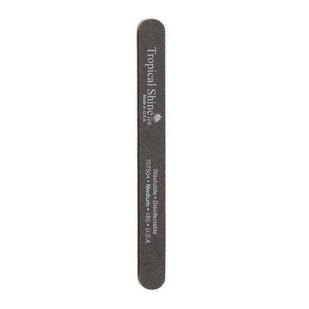 Tropical Shine Nail File Black (Medium)-Tropical Shine-Brand_Tropical Shine,Collection_Nails,Nail_Files,Nail_Tools,Tool_Nails,TROP_Medium Files