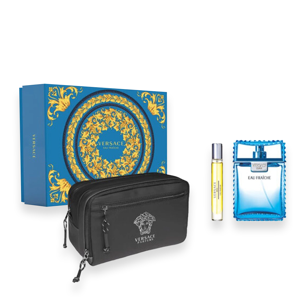 Versace Eau Fraiche 3.4 oz. Gift Set