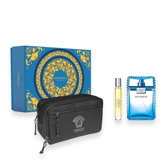 Versace Eau Fraiche 3.4 oz. Gift Set