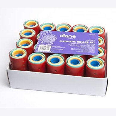 Diane Assorted Magnetic Rollers- 144Pk