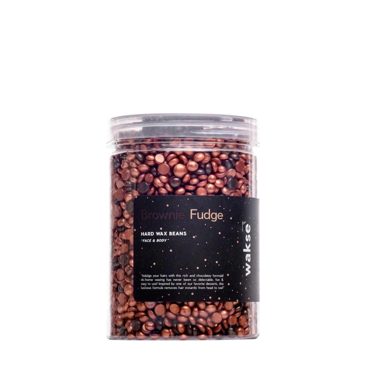 Wakse 12.8oz Brownie Fudge Hard Wax Beans