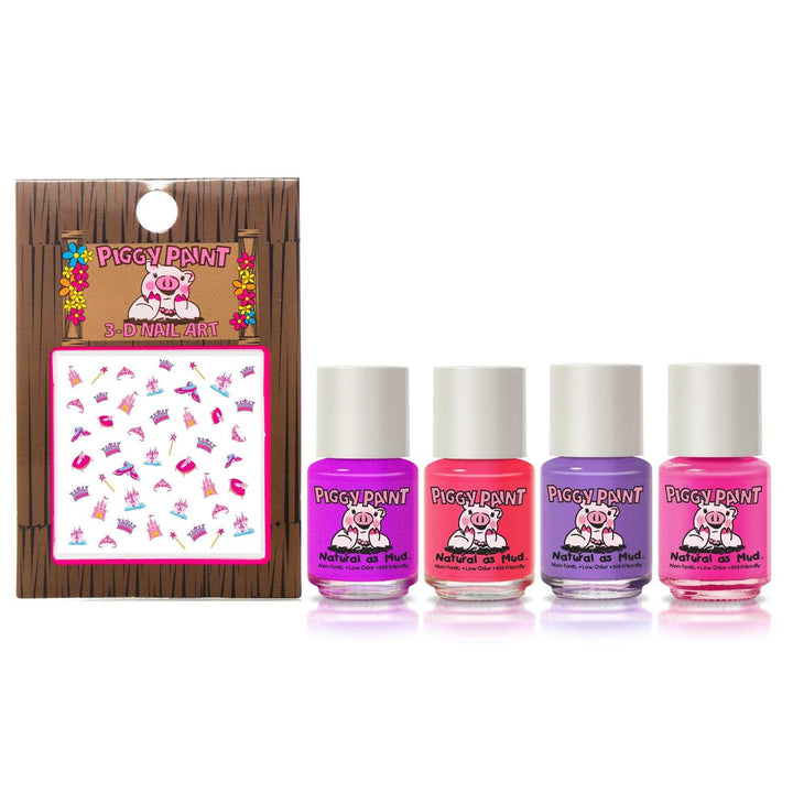 Piggy Paint Swirls & Twirls Gift Set-Piggy Paint-Brand_Piggy Paint,Collection_Gifts,Collection_Nails,Gifts and Sets,Gifts_Under 25,Gifts_Under 35,Nail_Polish,Piggy Paint_Gift Set's,Piggy Paint_Nail Art,Piggy Paint_Polish's