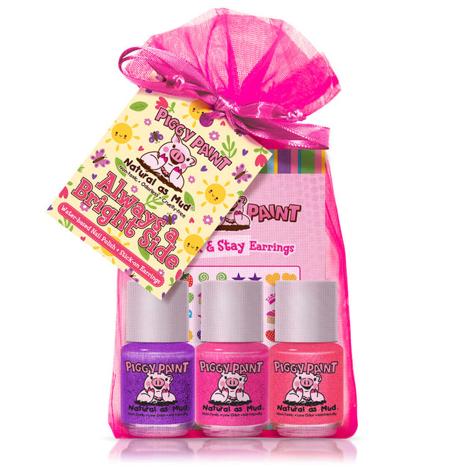 Piggy Paint Always a Bright Side Gift Set