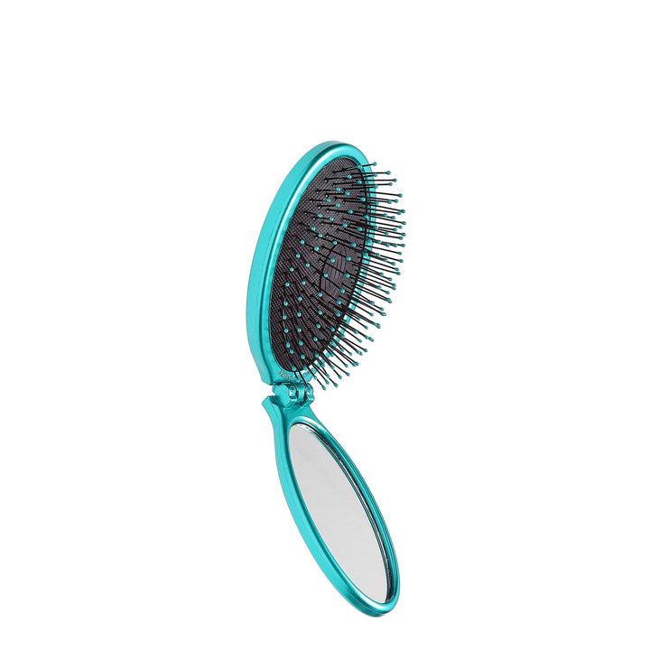 Wet Brush Pop and Go Detangler Built In Mirror-Wet Brush-2022_Minis,Brand_Wet Brush,Collection_Hair,Collection_Tools and Brushes,Tool_Brushes,Tool_Detangling Brush,Tool_Hair Tools,WET_Foldable Detanglers