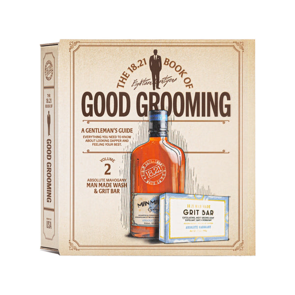 18.21 Man Made Book of Good Grooming Gift Set Volume 2