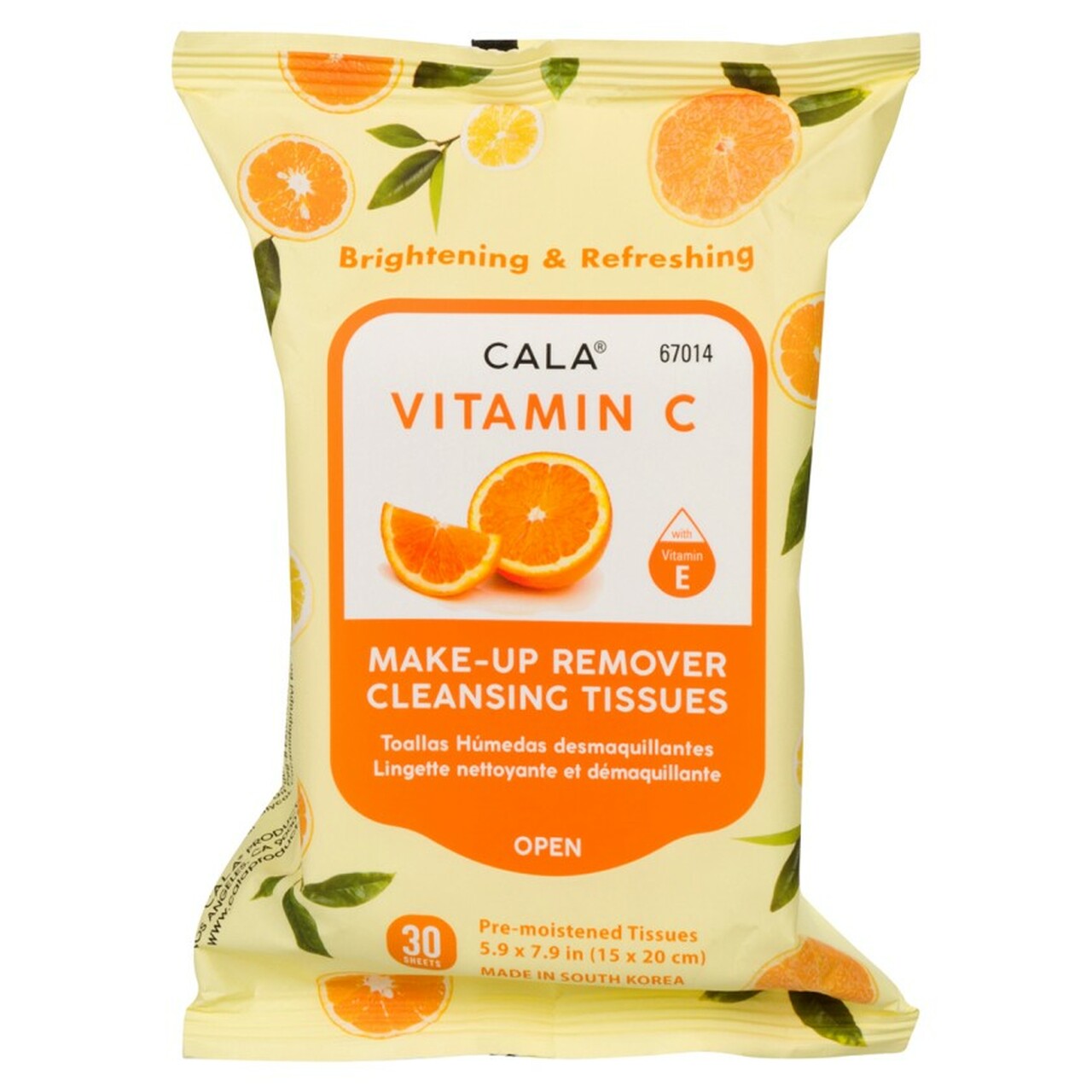 Cala Gentle Makeup Cleansing Wipes