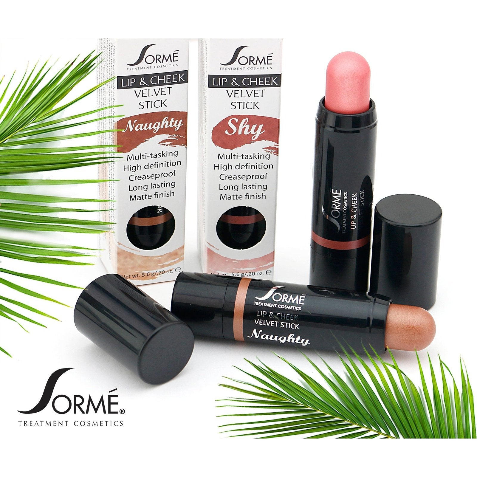 Sorme Lip & Cheek Velvet Sticks