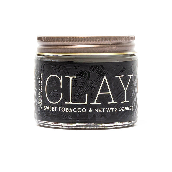 18.21 Man Made Hair Styling Clay Sweet Tobacco 2oz