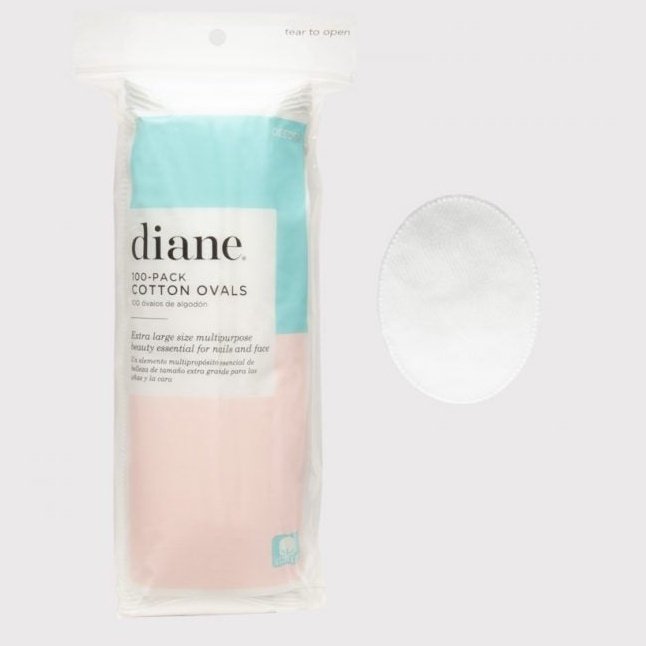 Diane Oval Cotton Pad 100 Pack