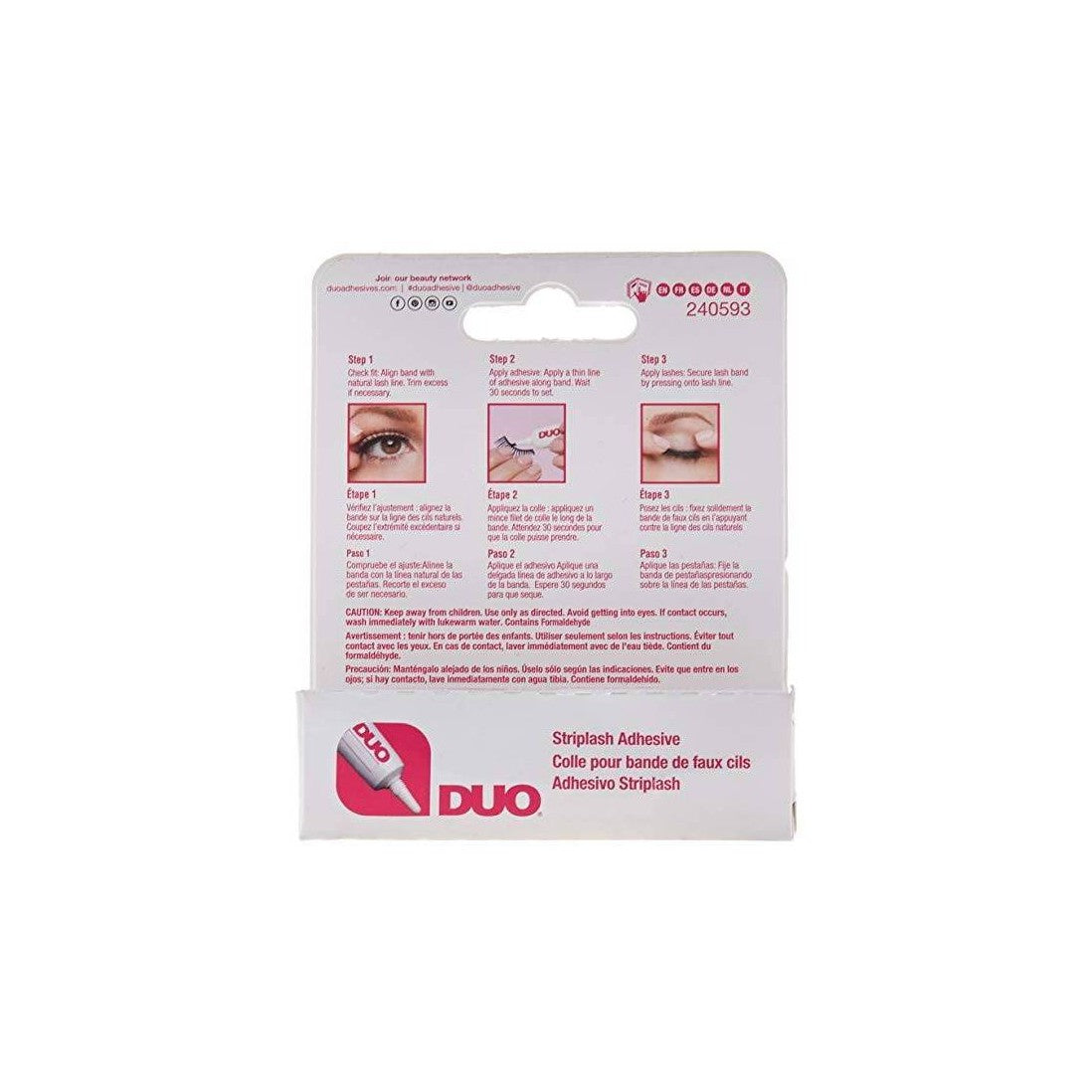 Duo Striplash Adhesive - Dark 0.25oz