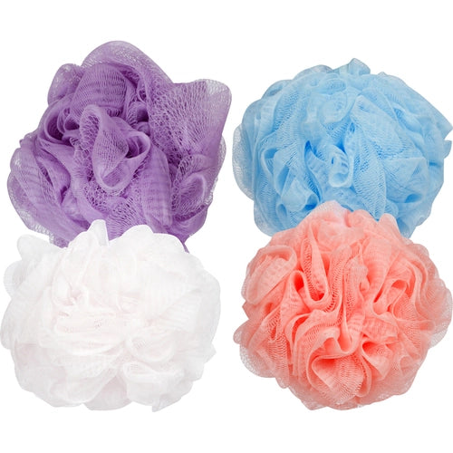 Cala Mesh Bath Sponges- 4pcs