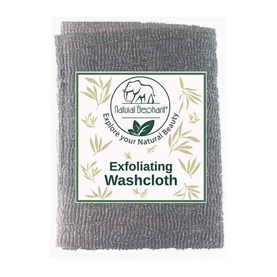 Natural Elephant Exfoliating Shower Washcloth