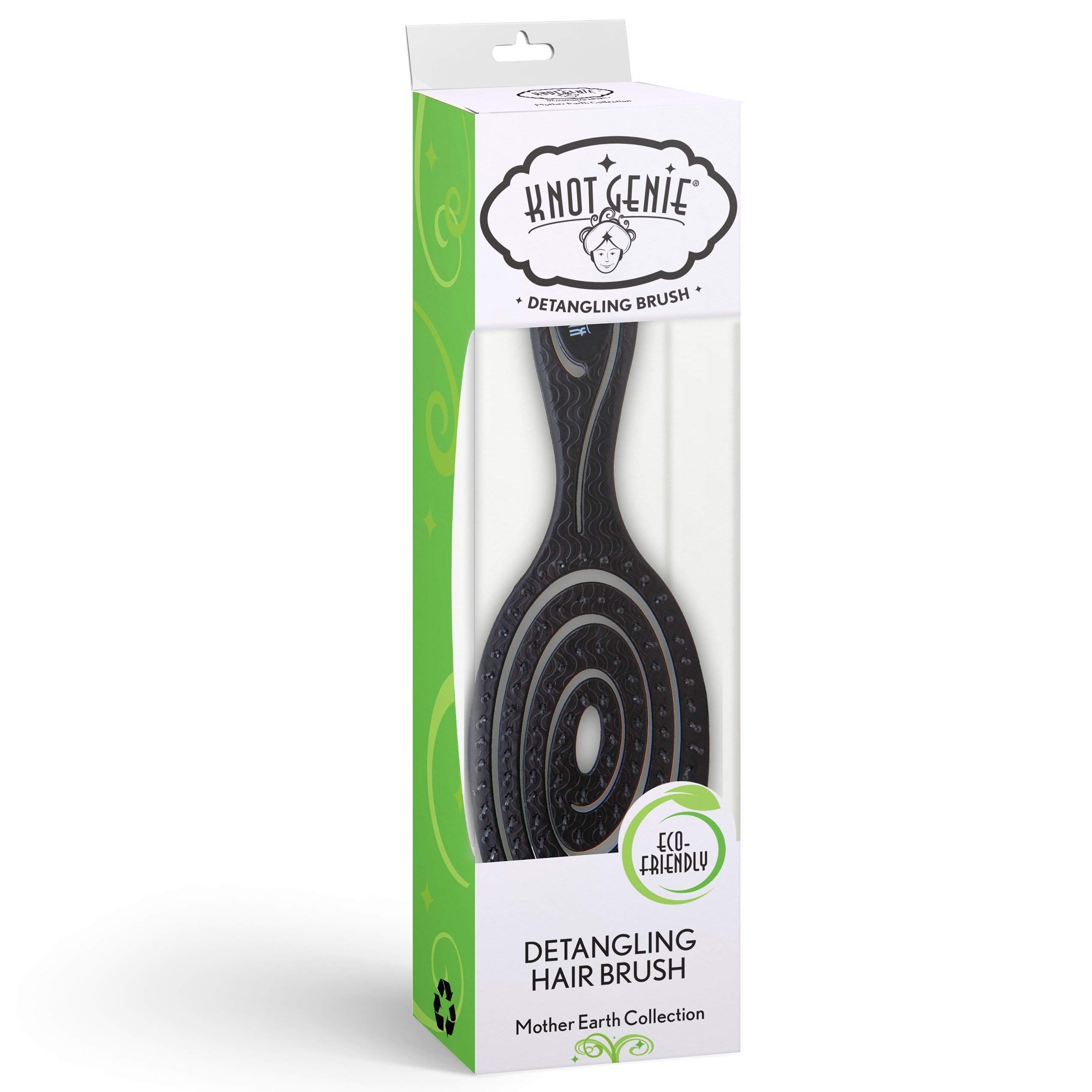 Knot Genie Mother Earth Eco Friendly Detangling Brush-Knot Genie-Brand_Knot Genie,Collection_Hair,Collection_Tools and Brushes,FABS_Friday2022,KNOT_Mother Earth Detangler,Tool_Brushes,Tool_Detangling Brush,Tool_Hair Tools,Tool_Vented Brushes