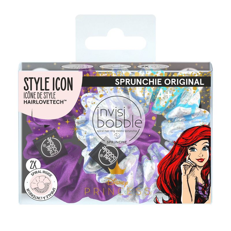 Invisibobble SPRUNCHIE 2pc Disney Princesses