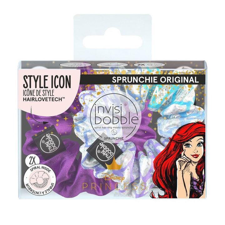 Invisibobble SPRUNCHIE 2pc Disney Princesses