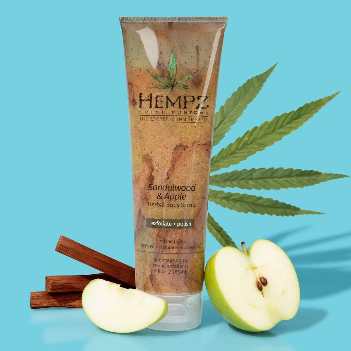 Hempz 9 oz. Body Scrubs-Hempz-BB_Scrubs and Exfoliators,Brand_Hempz,Collection_Bath and Body,Hempz_ Body Scrub