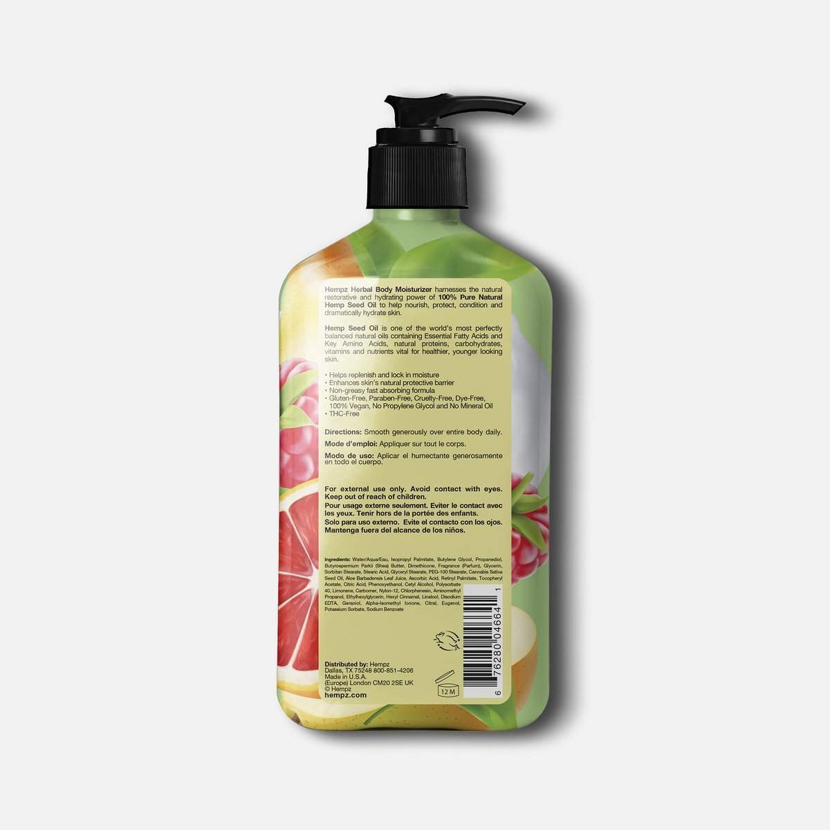 Hempz Mash-Ups Calm & Citrusy Herbal Body Moisturizer 17 fl oz.-Hempz-BB_Lotion,BB_Moisturizers,Brand_Hempz,Collection_Bath and Body,Hempz_Body Moisturizers