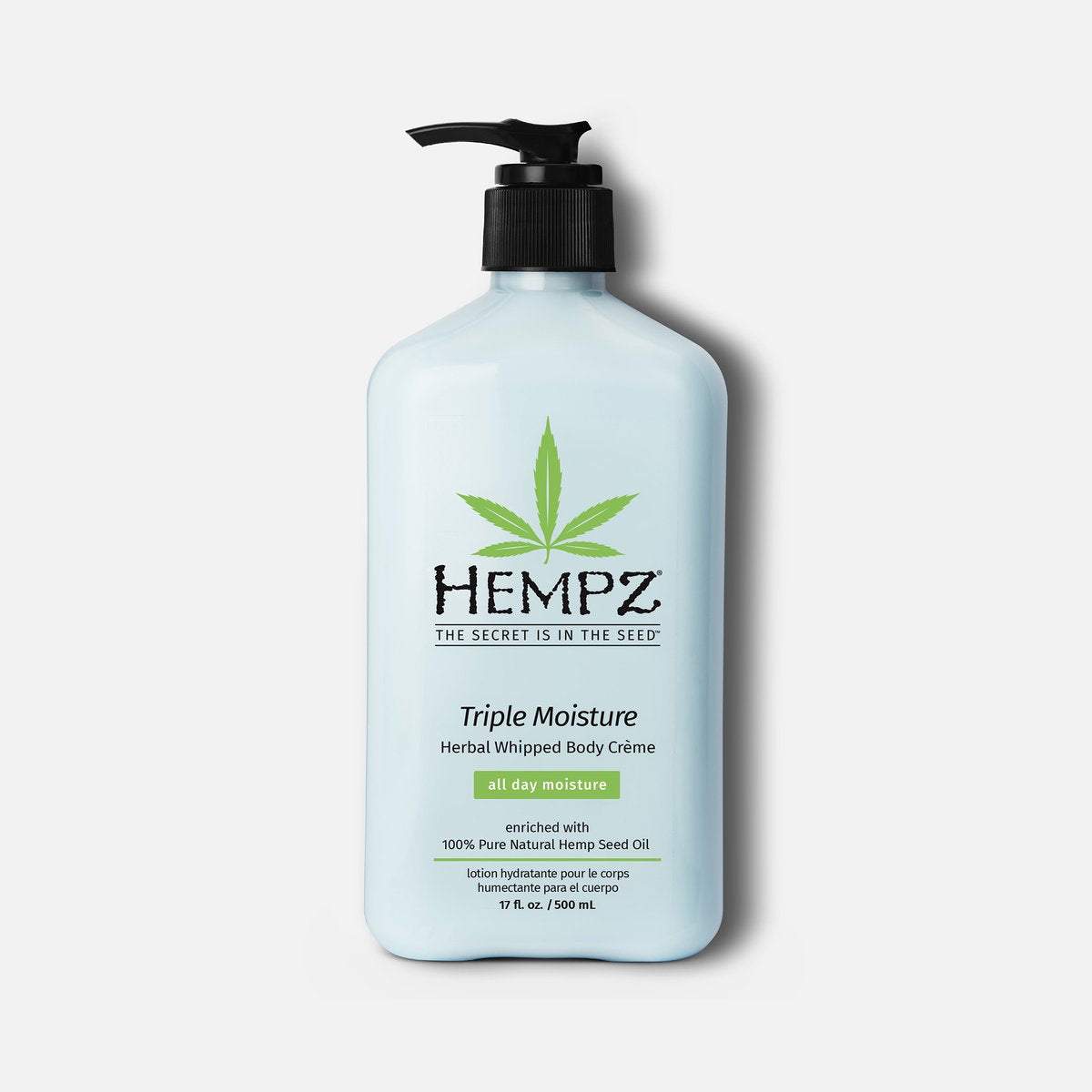 Hempz Herbal Triple Moisture Whipped Body Creme 17 fl.oz.-Hempz-BB_Lotion,BB_Moisturizers,Brand_Hempz,Collection_Bath and Body,Hempz_Body Moisturizers