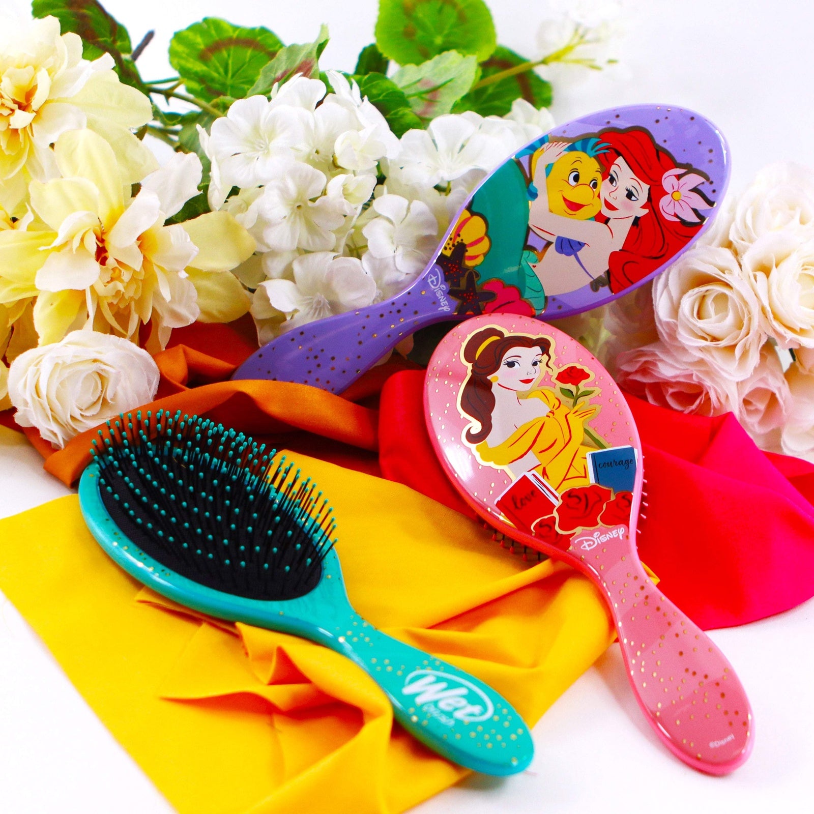 Wet Brush Disney Princess Celebration Original Detangler-Wet Brush-Brand_Wet Brush,Collection_Hair,Collection_Tools and Brushes,Tool_Brushes,Tool_Detangling Brush,Tool_Hair Tools,Tool_Kids Brushes,WET_Disney Detanglers,WET_Kid's Brushes and Products,WET_New Arrivals,WET_Original Detanglers