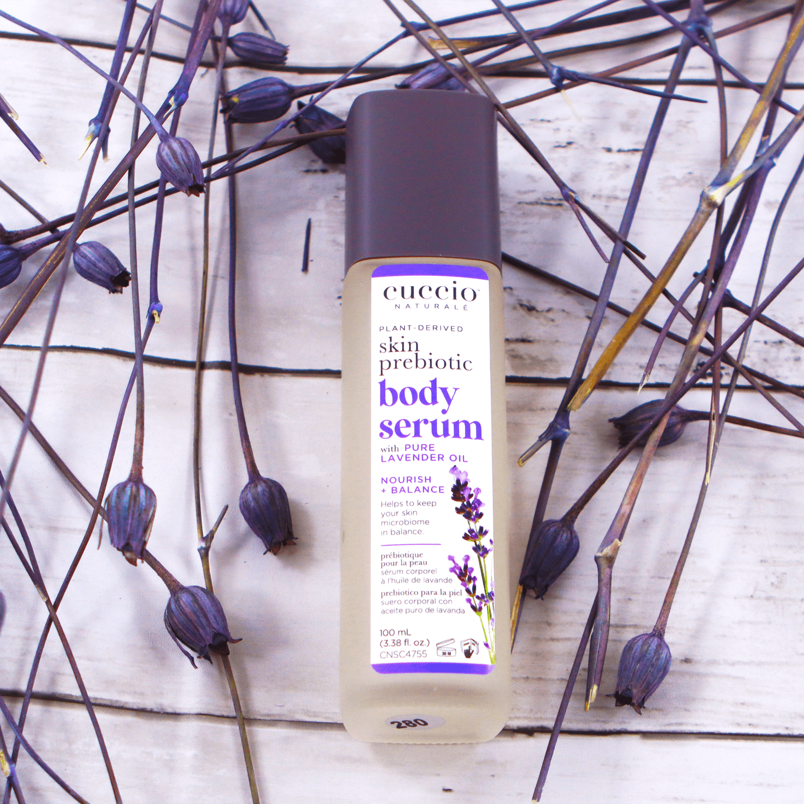 Cuccio Naturale Lavender Oil Prebiotic Body Serum