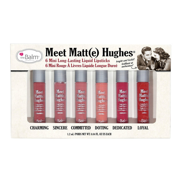 theBalm Meet Matte Hughes Mini Kit #1 (Charming/Sincere/Committed/Doting/Dedicated/Loyal)