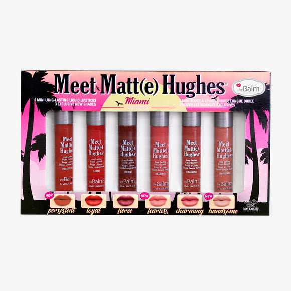 TheBalm Meet Matte Hughes Miami